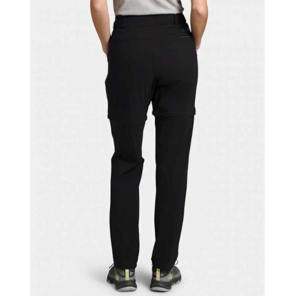 The North Face Paramount Convertible Mid Rise Pants Women's size 12 black shorts
